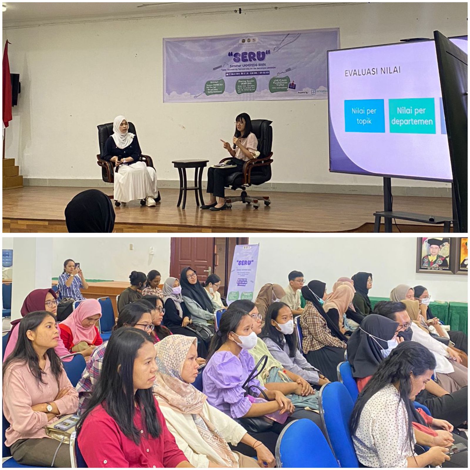 FKG USU Students Join UKMP2DG Seminar with Enamed Indonesia